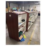 7 double sided shelfs
