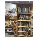 7 bookshelfï¿½s with books