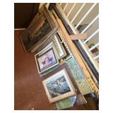 Framed prints and paintings