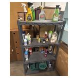 Shelf with contents