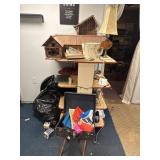 Shelf and contents