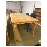 Table , chairs shelf