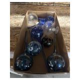 Glass plant watering bulbs
