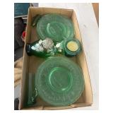 Green glass