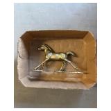 Brass horse