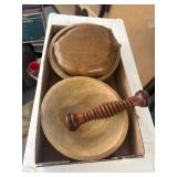 Wood bowls