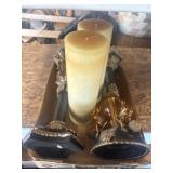 Large candle holders