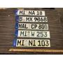 LOT OF 5 LICENSE PLATES