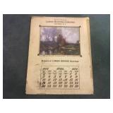 BUFFALO NY 104 ADVERTISING CALENDER