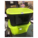 LOT OF 2 TOTES