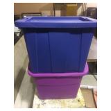 LOT OF 2 TOTES