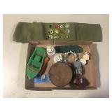 GIRL SCOUTS AND ASSORTED LOT