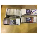 LOT OF 4 BOXES OF SPORTS CARDS