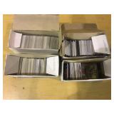 LOT OF 4 BOXES OF SPORTS CARDS