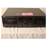 JVC DOUBLE CASSETTE DECK