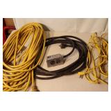 ASSORTED EXTENSION CORDS