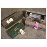 METAL BOXES WITH TRAYS