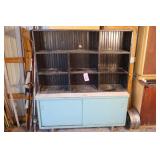 CABINET AND 2 PC SHELF