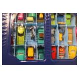 1967 MATCHBOX DELUXE CASE / CARS