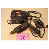 BLACK & DECKER DRILL AND JIGSAW