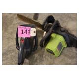 POULAN CHAIN SAW & CRAFTSMAN HEDGE TRIMMER