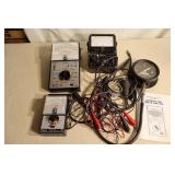 ASSORTED ELECTRICAL TESTERS AND GAUGES