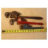 ADJUSTABLE PIPE WRENCHES