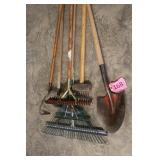 ASSORTED YARD TOOLS