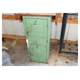 2 DOOR METAL CABINET