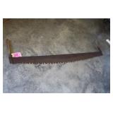 72" VINTAGE 2 MAN CROSS CUT SAW