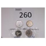 1964, 1976S, 2003D Kennedy Half Dollars