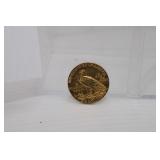 1915 Indian Head Gold $2.50 Quarter Eagle