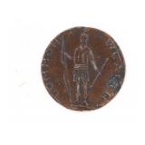 1787 Massachusetts Cent Colonial Copper Coin