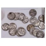 Thirty Eight 1941 Mercury Dimes