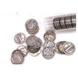 Fifty Two Mercury Dimes