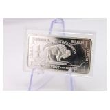 German Mint One Troy Oz. Silver Bar