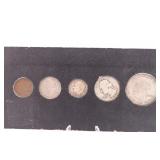 1949 Birth Year Coin Collection