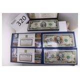 Three Uncirculated $2 Bills