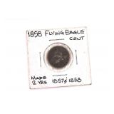 1858 Flying Eagle One Cent Coin