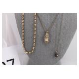 Three Sterling Silver Necklaces