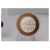 Bellagio $10 Fine Silver Gaming Coin