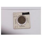 1857 Eagle One Cent Coin