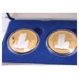2001-2006 Twin Tower Commemorative Coin Set