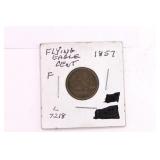 1857 Flying Eagle One Cent Coin
