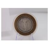1966  $10 Caesars Palace Fine Silver Gaming Coin