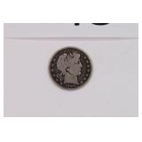1899 Barber Half Dollar coin