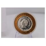 $10 Caesars Palace Fine Silver Gaming Coin