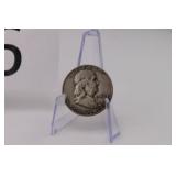 1952 Franklin 1/2 Dollar Silver Coin