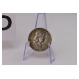 1951 Franklin 1/2 Dollar Silver Coin