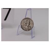 1954 Franklin 1/2 Dollar Silver Coin